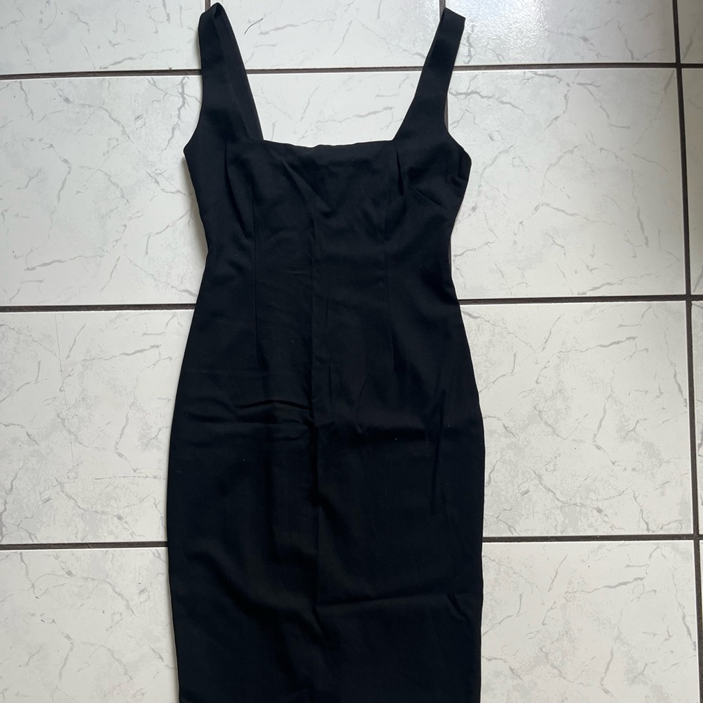 Ralph Lauren blue label bodycon wool dress